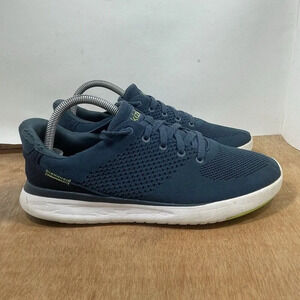 Kizik Lima Mens Size 8.5 Shoes Blue Hands Free Slip On Comfort Sneakers